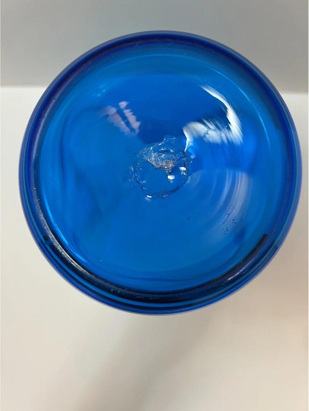 Blenko 404 Vase in Turquoise - medium Size 11 inches Tall